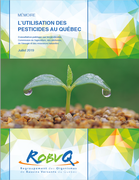 mémoire du ROBVQ sur l’utilisation des pesticides