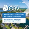 26e Rendez-vous des OBV:  la médiation et la résolution de conflits d’usages au coeur des échanges