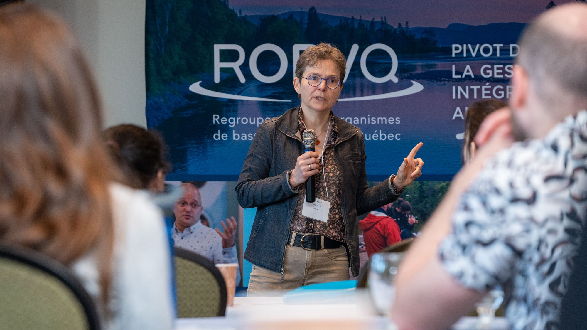 3e Rendez-vous sur l'eau: Marie Laroque, titulaire de la Chaire de recherche sur l’eau et la conservation du territoire de l’UQAM